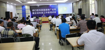 硚口區科協組織科技信息推廣應用暨企業科技工作者培訓會 信息技術咨詢服務